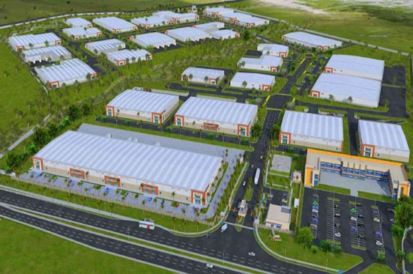 Logistics hub steel structure project